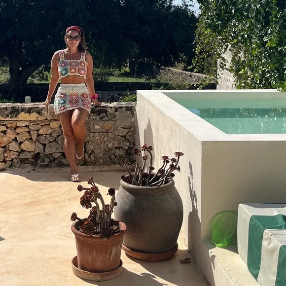 Beach riot Hudson skirt and Eliza top crochet set - Picture 3 of 7